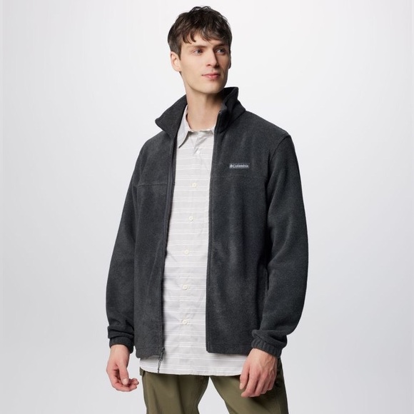 Columbia Steens Mountain 2.0 Full Zip Fleece Jacket Charcoal Gray Men's size XL - Picture 14 of 16